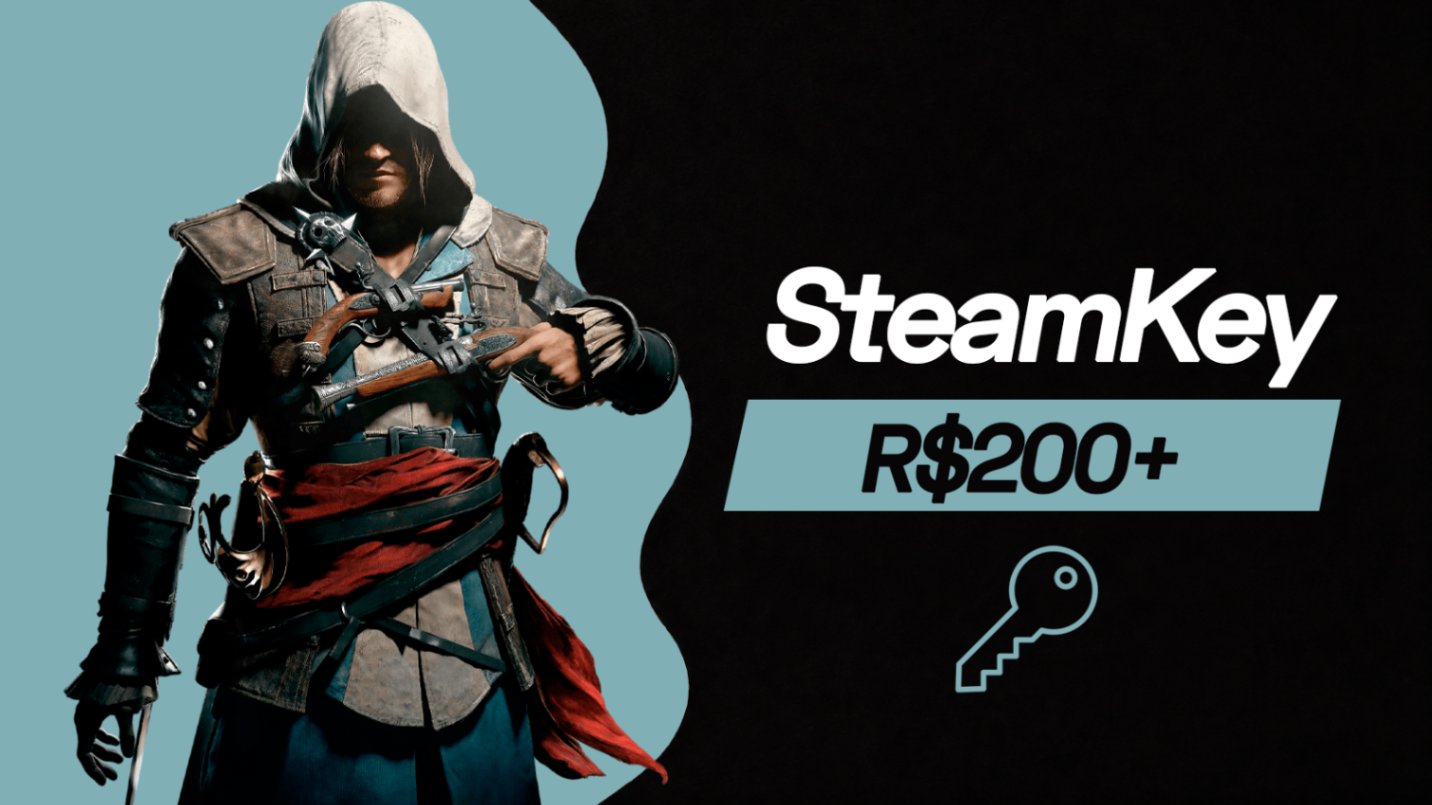 🔑 Steam Key jogos acima de R$200,00