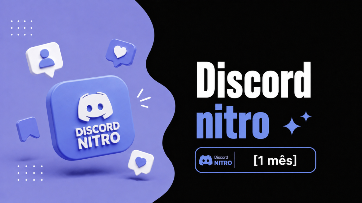 Mensal Discord nitro