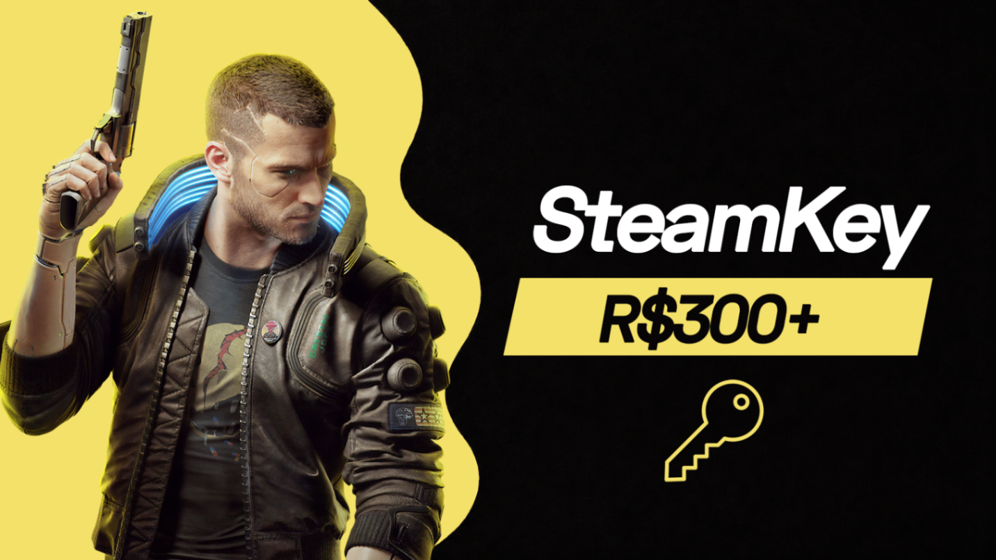 🔑 Steam Key acima de R$300,00 aleatória